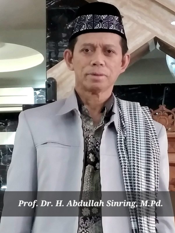 Prof. Dr. H. Abdullah Sinring, M.Pd.